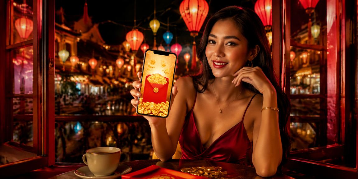 Phong bì đỏ may mắn tại Huế – không khí lễ hội và nhận thưởng trực tuyến